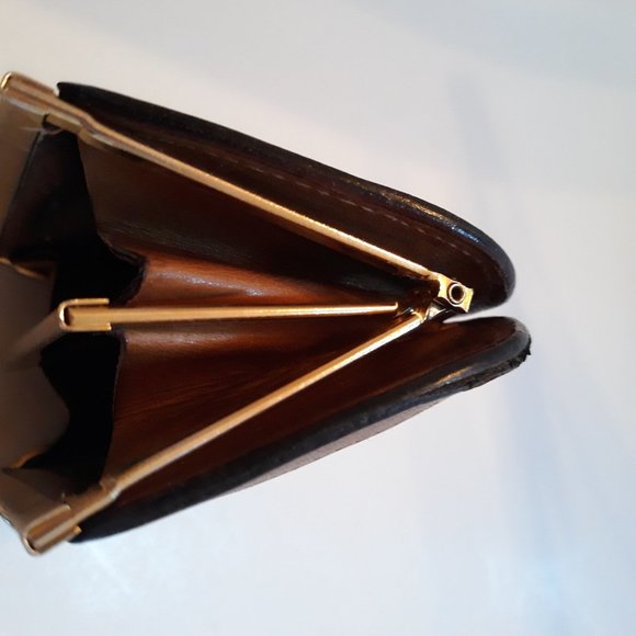 GUCCI 1980's Black Coin Wallet Small - Picture 13 of 15